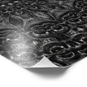 Charcoal Mandala フォトプリント (角)