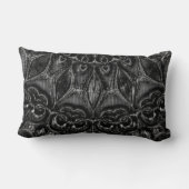 Charcoal Mandala   ランバークッション (裏面)