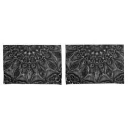 Charcoal Mandala  枕カバー