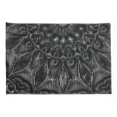 Charcoal Mandala  枕カバー (裏面-右)