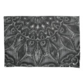 Charcoal Mandala  枕カバー (正面左)