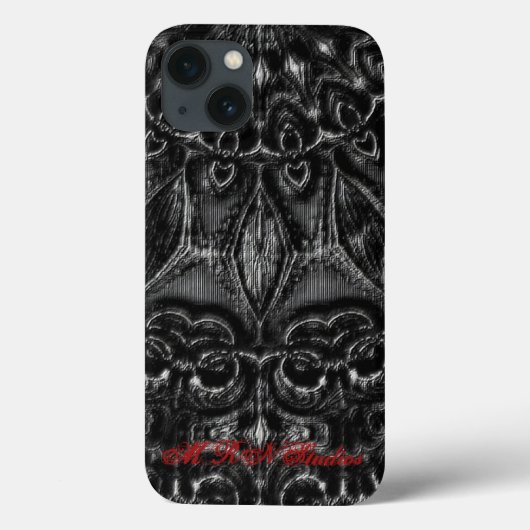 Charcoal Mandala  Case-Mate iPhoneケース (裏面)