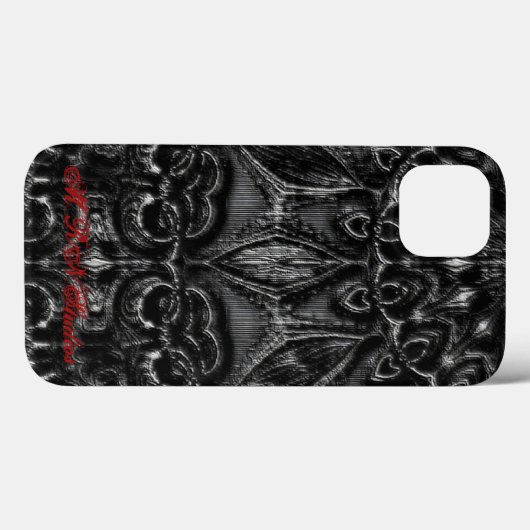 Charcoal Mandala  Case-Mate iPhoneケース (裏面 (横))