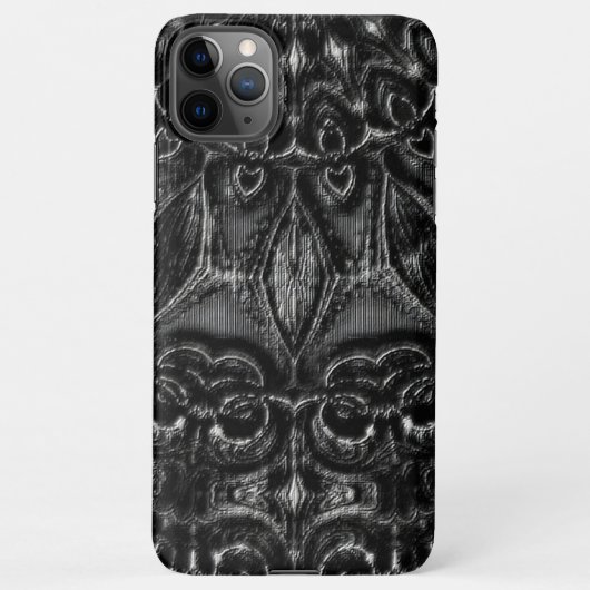 Charcoal Mandala  iPhoneケース (裏面)