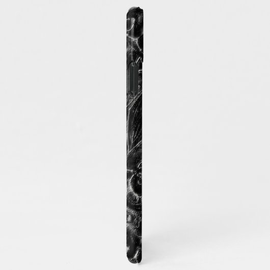 Charcoal Mandala  iPhoneケース (右側)