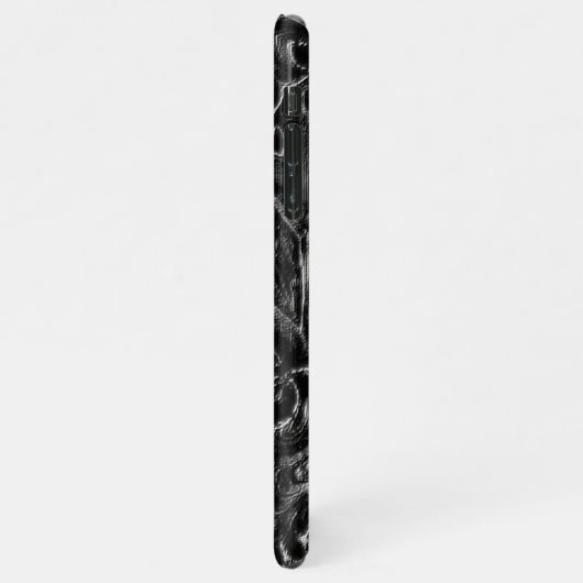 Charcoal Mandala  iPhoneケース (左側)