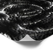 Charcoal Mandala  Poster ポスター (角)