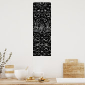 Charcoal Mandala  Poster ポスター (キッチン)