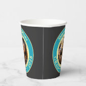 Charcoal Photo Modern Graduation Party 紙コップ (右)