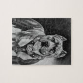 CHARCOILのピットブルDRAWNINGのパズル ジグソーパズル (横)