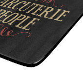 Charcuterieは人々です カッティングボード (角)