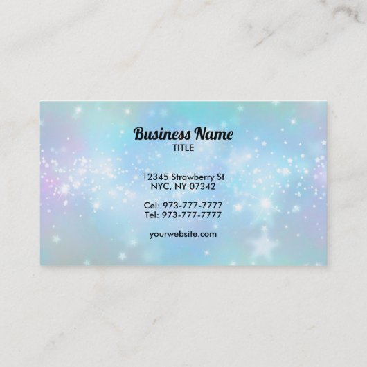 Charcuterieボードの名刺 名刺 (裏面)