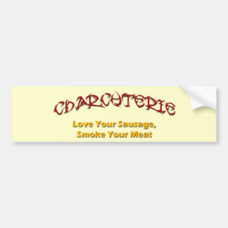 Charcuterie バンパーステッカー