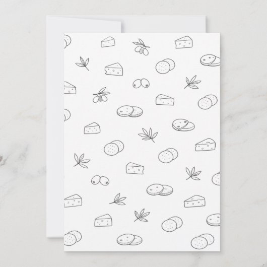 Charcuterie Board Gathering Party Invitation 招待状 (裏面)