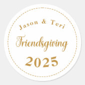 Charcuterie Cup Stickers ラウンドシール (正面)