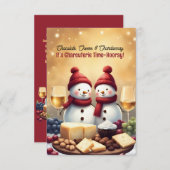 Charcuterie Party 招待状 (正面/裏面)