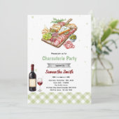 Charcuterie Party Invitation 招待状 (スタンド正面)