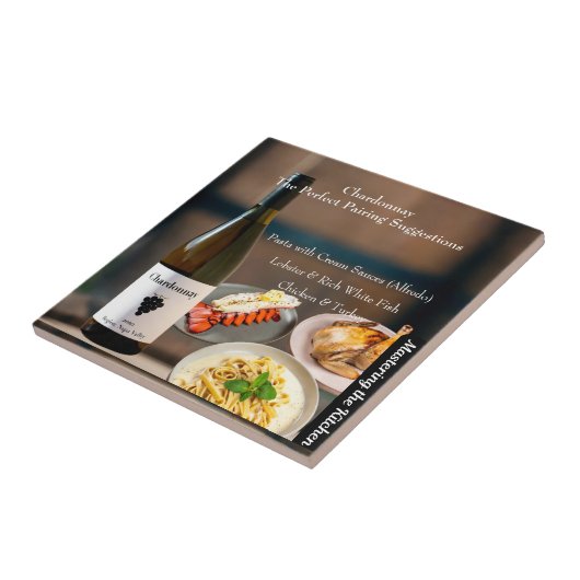 Chardonnay Wine Pairing/Mastering the Kitchen タイル (側面)