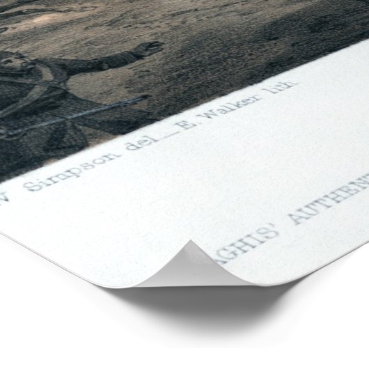 Charge of the Heavy Cavalry Brigade ポスター (角)