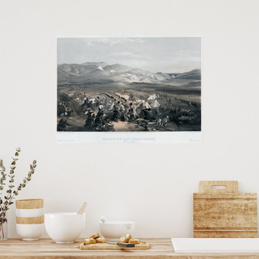 Charge of the Heavy Cavalry Brigade ポスター (キッチン)