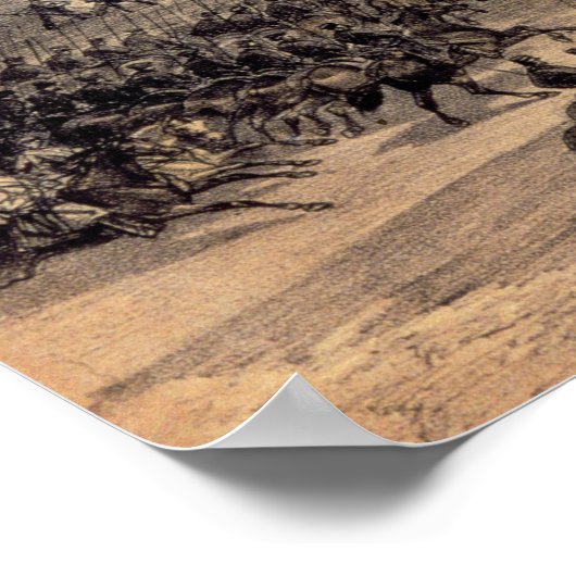 Charge of the Light Cavalry Brigade ポスター (角)