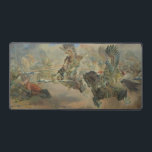 Charge of the Polish Winged Hussars version 2 デスクマット<br><div class="desc">The charge of the Polish Winged Hussars at the Battle of Vienna occurred on September 12, 1683. It is widely considered the largest cavalry charge in history, involving approximately 18, 000 to 20, 000 horsemen. The charge was led personally by the King of Poland, Jan III Sobieski, who descended from...</div>