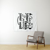 Charge Your Faith – Christian Inspirational Quote  タペストリー (インサイチュ(横))