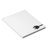 Charge Your Faith – Christian Inspirational Quote ノートパッド (アングル)