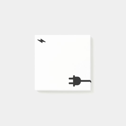 Charge Your Faith – Christian Inspirational Quote ポストイット (正面)