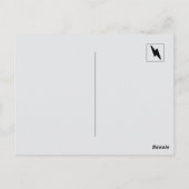 Charge Your Faith – Christian Inspirational Quote  ポストカード (裏面)