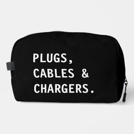 Charger & Cable Organizer,Electronics Accessories  ドップキット (正面)