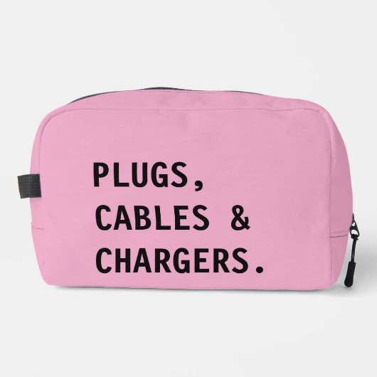 Charger & Cable Organizer,Electronics Accessories ドップキット (正面)
