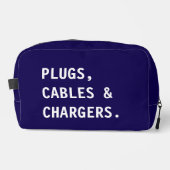 Charger & Cable Organizer,Electronics Accessories ドップキット (正面)