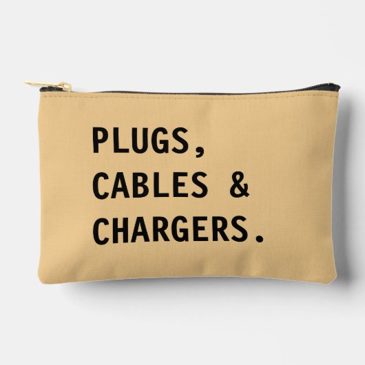 Charger & Cable Organizer,Home Office Travel Pouch アクセサリーポーチ (正面)