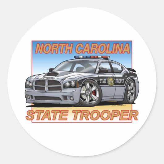 Charger_NC_TROOPER ラウンドシール (正面)