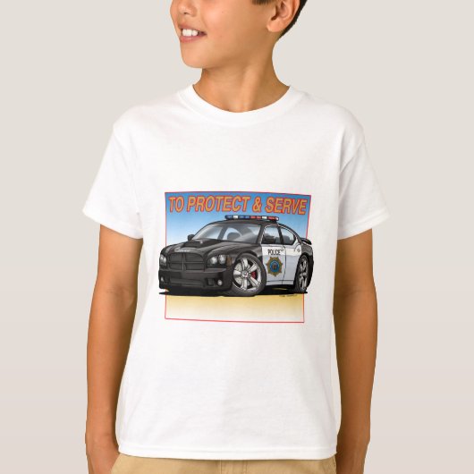 Charger_Police_New Tシャツ (正面)