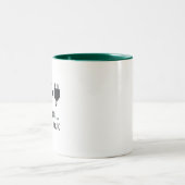 Charging… Do Not Talk – Battery Mug for Mornings ツートーンマグカップ (中央)
