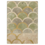 Chariklia Zarris著石造りのタイルのデザイン クリップボード (裏面)