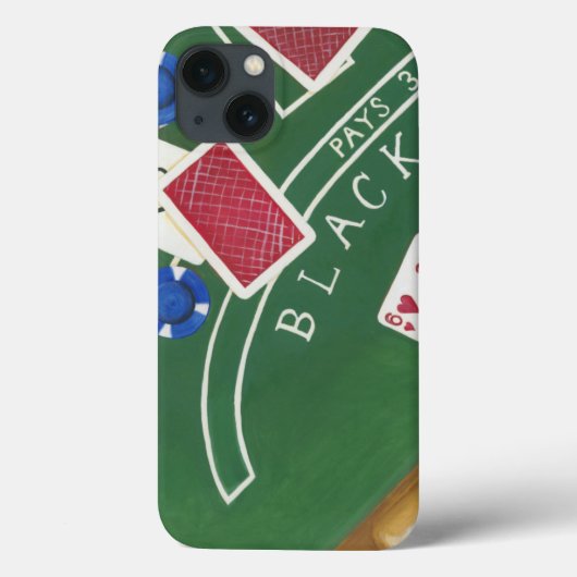 Chariklia Zarris著破片が付いているブラックジャックのゲーム Case-Mate iPhoneケース (裏面)