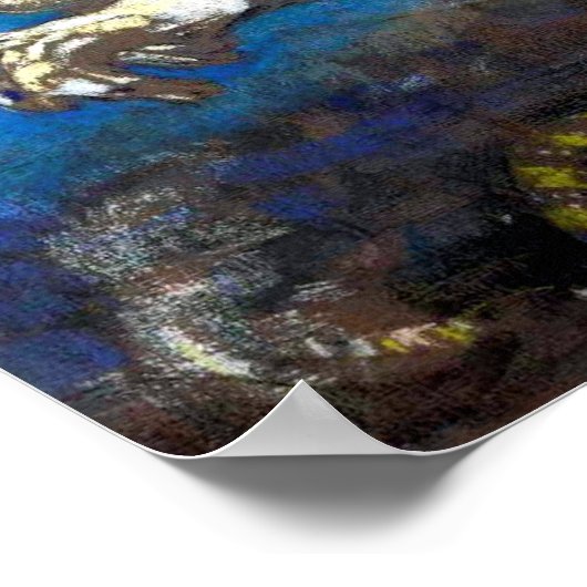 Chariot of Apollo, Redon ポスター (角)