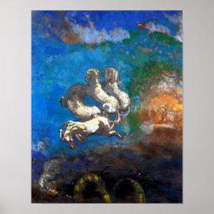 Chariot of Apollo, Redon ポスター