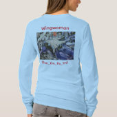 Charitable Wingwoman Long Sleeve- Woman's Tシャツ (裏面)