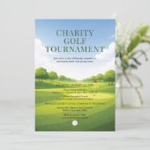 Charity Golf Tournament 招待状 (スタンド正面)