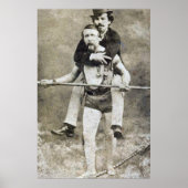 Charles Blondin - Acrobat ポスター (正面)