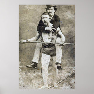 Charles Blondin - Acrobat ポスター