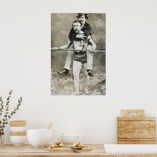 Charles Blondin - Acrobat ポスター (キッチン)