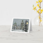 Charles Bridgeノートカード カード (黄色い花)