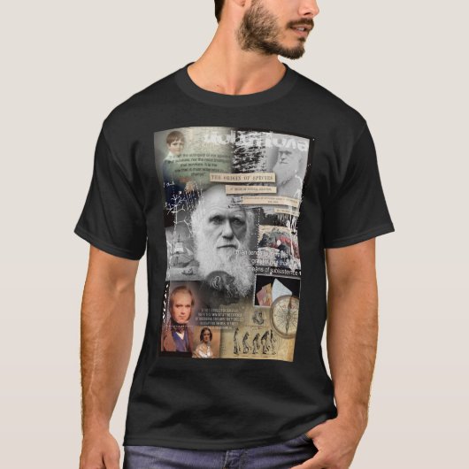 charles darwin Essential T-Shirt Tシャツ (正面)