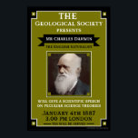 Charles Darwin Vintage Repro Retro Wall Art ポスター<br><div class="desc">Charles Robert Darwin FRS FRGS FLS FZS was an English naturalist, geologist and biologist, best known for his contributions to evolutionary biology. His proposition that all species of life have descended from common ancestors is now widely accepted and considered a fundamental concept in science. Note: Work based on reproduction imaginative...</div>
