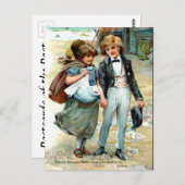 Charles Dickens著David Copperfield, Oldはがき ポストカード (正面/裏面)